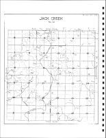 Jack Creek Township Drainage Map, Emmet County 1980